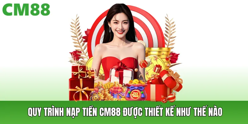 Quy trình nạp tiền CM88 được thiết kế như thế nào